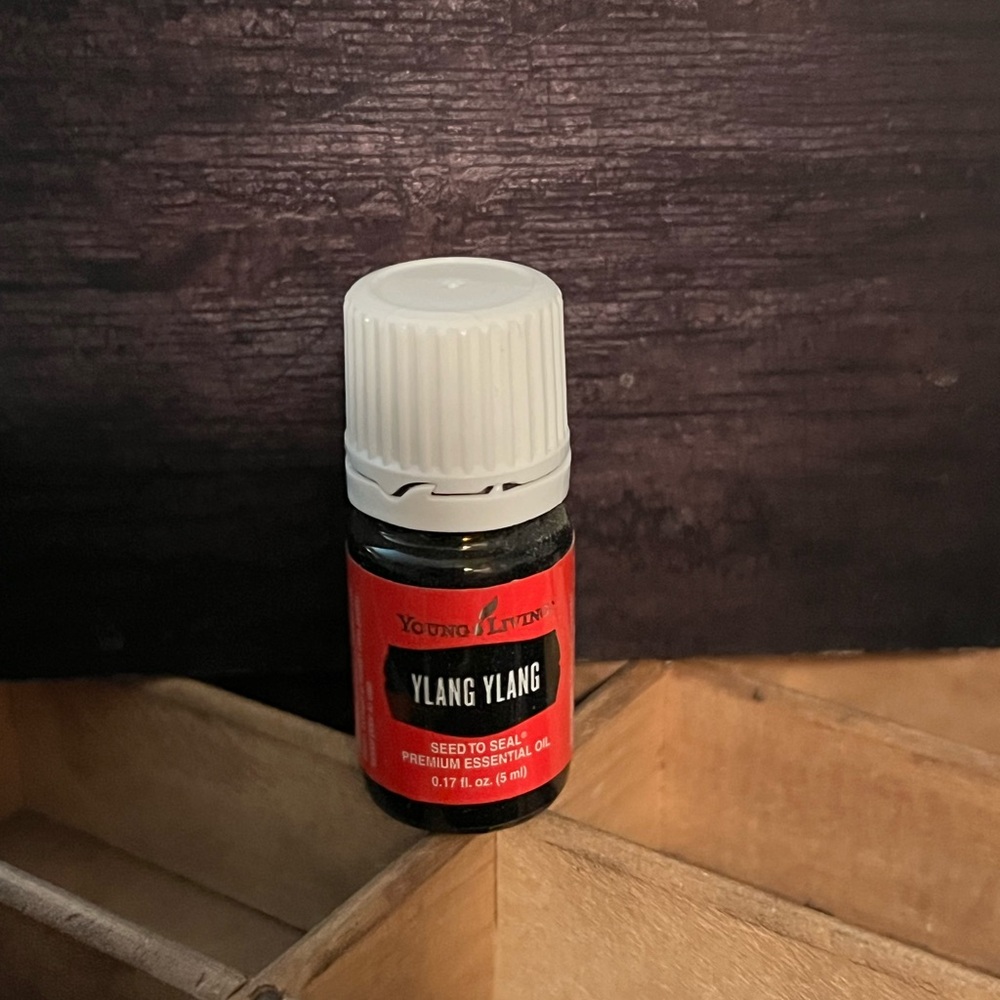 Young Living Ylang Ylang Oil with Red Label and White Cap